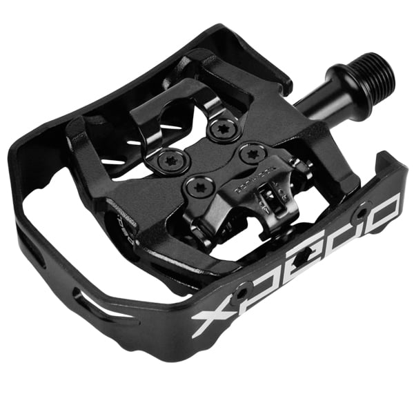 flip flop pedals Xpedo Milo Clipless Pedals Black