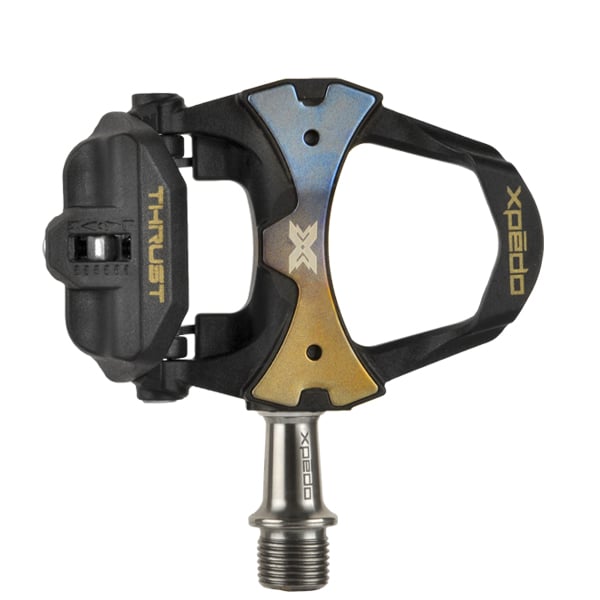 xpedo pedalen Xpedo Thrust 8 Carbon Road Pedals Titanium
